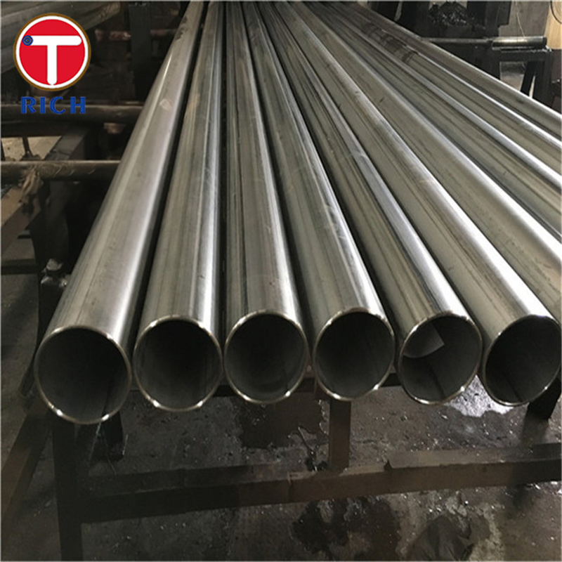 GB/T 24187 Precision Steel Tube Cold Drawn Single Welded Steel Tube For Evaporator