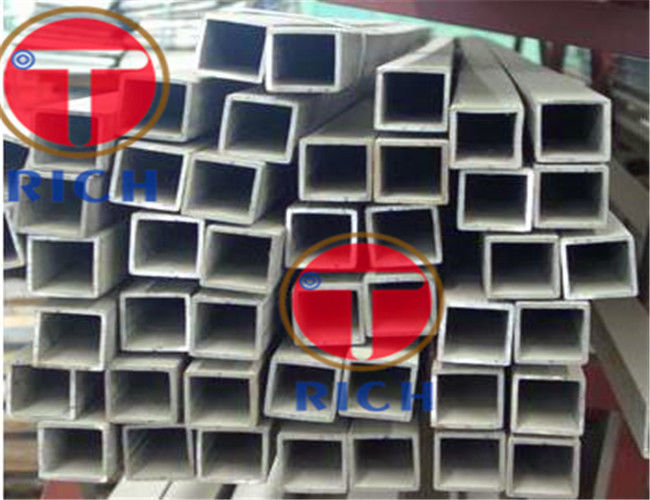 Stainless Steel 430 Small Welding Square Tubing Perforated 201 Grade ASTM A312 Standard