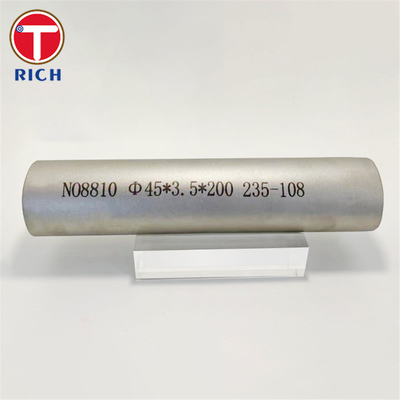 अच्छी कीमत GB/T 30059 N08800 हीट एक्सचेंजर के लिए निर्बाध संक्षारण प्रतिरोधी इनकोलोय मिश्र धातु ट्यूब ऑनलाइन