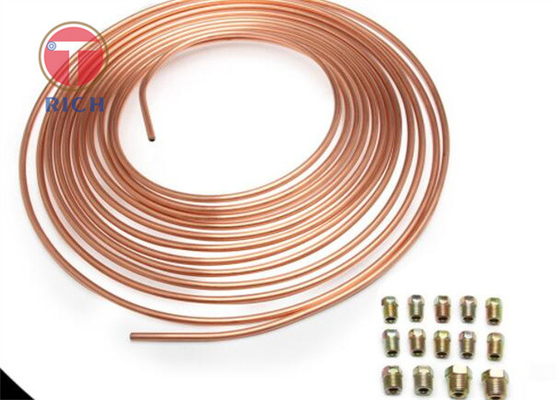अच्छी कीमत 4.76X0.7mm PVF कार जस्ती कॉपर पाइप 25 फीट मच्छर कुंडल सोना ऑनलाइन