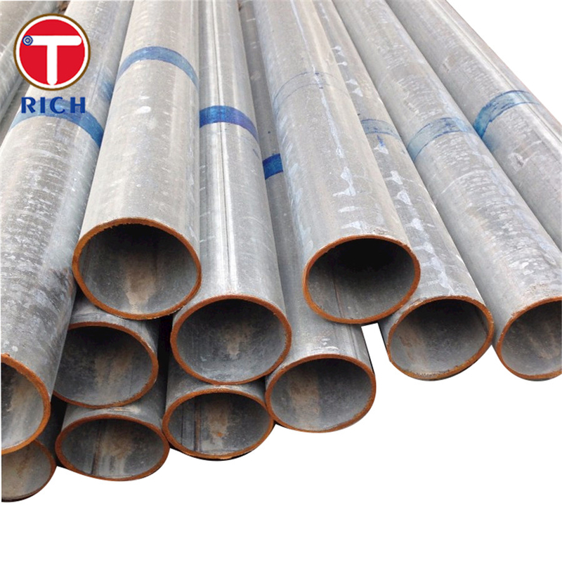 0.4mm Welded Jis G3452 Hot Rolled Carbon Steel Pipe For Oil Pipeline Construction