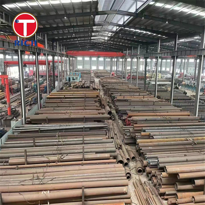 उच्च दबाव पाइप प्रकार के केबल सर्किट के लिए एएसटीएम ए 523 ग्रेड ए कार्बन सीमलेस स्टील पाइप