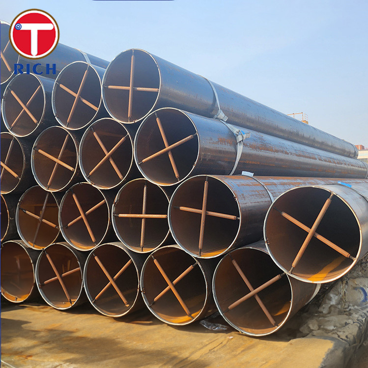 उच्च तापमान पर उच्च दबाव सेवा के लिए एएसटीएम ए 691 1 1/4 सीआरसीएल 22 इलेक्ट्रिक फ्यूजन वेल्डेड पाइप