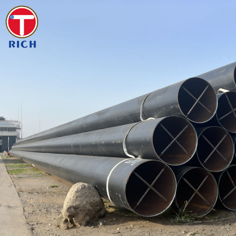 उच्च तापमान पर उच्च दबाव सेवा के लिए एएसटीएम ए 691 1 1/4 सीआरसीएल 22 इलेक्ट्रिक फ्यूजन वेल्डेड पाइप