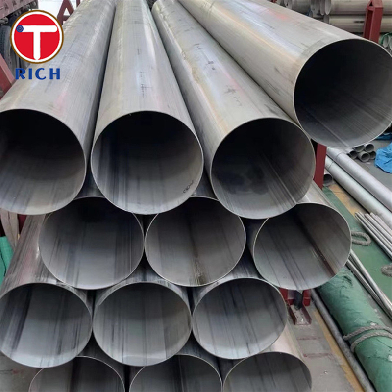 GB/T 21832.2 S22253 द्रव परिवहन के लिए वेल्डेड फेरीटी डुप्लेक्स स्टेनलेस स्टील ट्यूब और पाइप