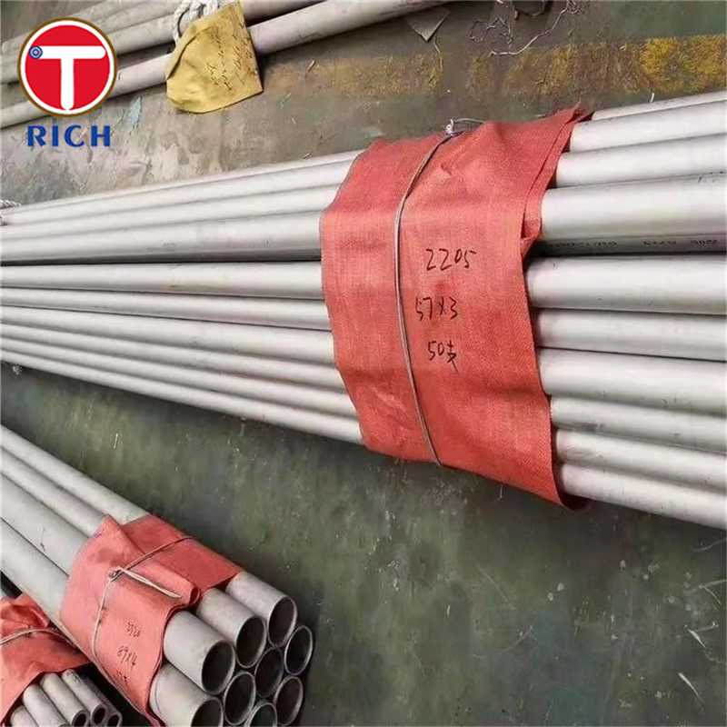 एएसटीएम ए 358 304 स्टेनलेस स्टील पाइप उच्च तापमान सेवा के लिए विद्युत संलयन वेल्डेड स्टेनलेस स्टील पाइप