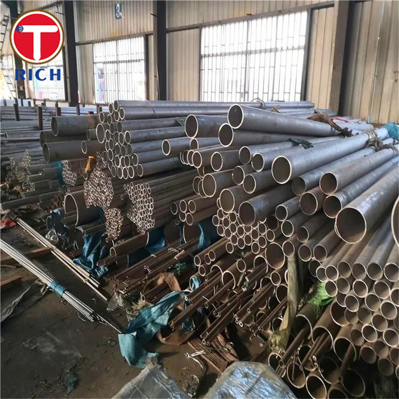 एएसटीएम ए 358 304 स्टेनलेस स्टील पाइप उच्च तापमान सेवा के लिए विद्युत संलयन वेल्डेड स्टेनलेस स्टील पाइप