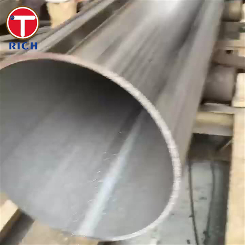 EN 10217-7 X2CrNi18-9 स्टेनलेस स्टील ट्यूब दबाव के प्रयोजनों के लिए वेल्डेड स्टील ट्यूब