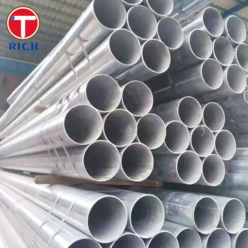 एएसटीएम ए810 ग्रेड 1 वेल्डेड स्टील ट्यूब जस्ता लेपित जस्ती स्टील पाइप सामान्य प्रयोजन के लिए