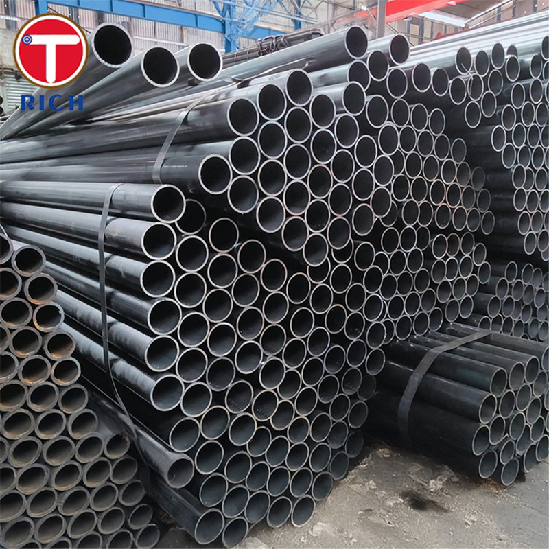JIS G3457 STPY400 वेल्डेड स्टील ट्यूब ARC सामान्य प्रयोजन के लिए वेल्डेड कार्बन स्टील पाइप