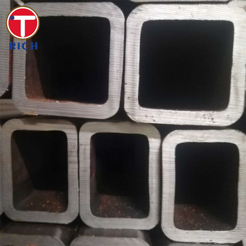 JIS G3466 STKR400 स्ट्रक्चरल स्टील पाइप कार्बन स्टील स्क्वायर और सामान्य संरचना के लिए आयताकार ट्यूब