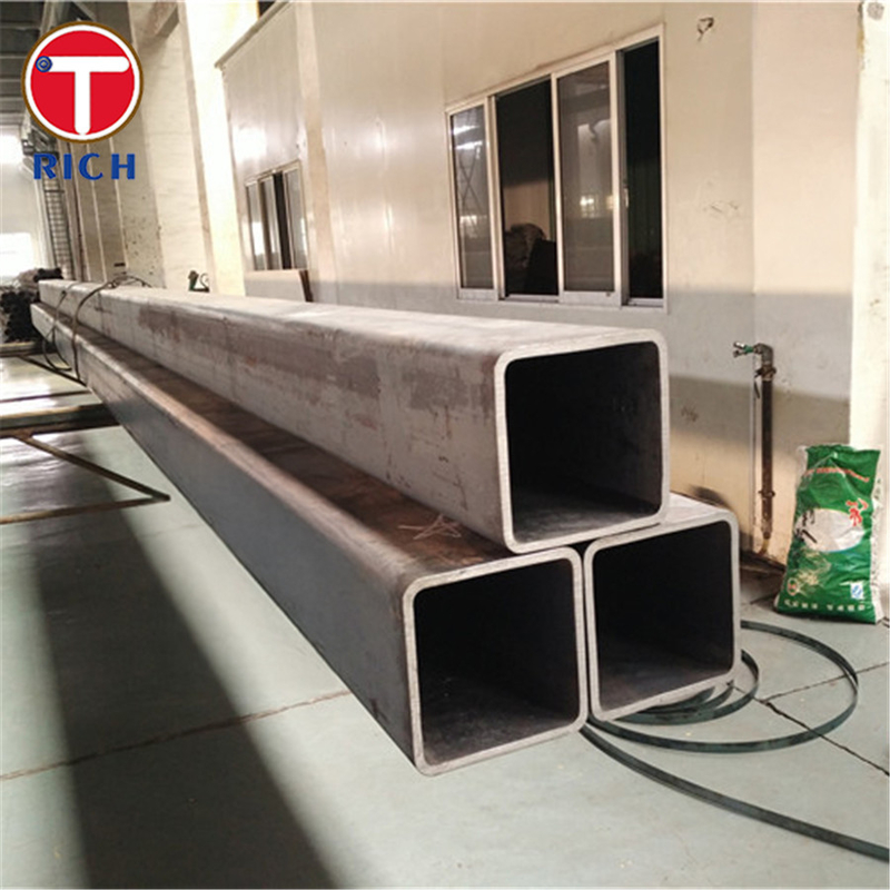 JIS G3466 STKR400 स्ट्रक्चरल स्टील पाइप कार्बन स्टील स्क्वायर और सामान्य संरचना के लिए आयताकार ट्यूब