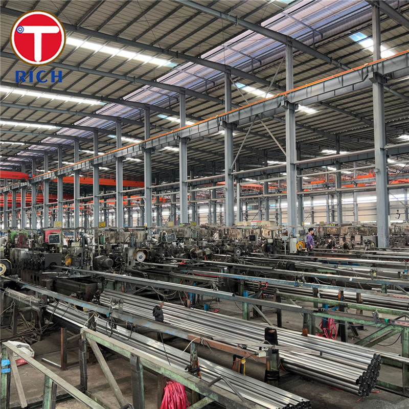 एन 10312 X2CrNi18-9 1.4307 तरल परिवहन के लिए स्टेनलेस स्टील वेल्डेड ट्यूब