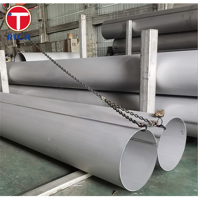 एएसटीएम A778 TP304L स्टेनलेस स्टील ट्यूबिंग वेल्डेड अनएनिल्ड ऑस्टेनिटिक स्टेनलेस स्टील ट्यूबलर मेडिकल के लिए