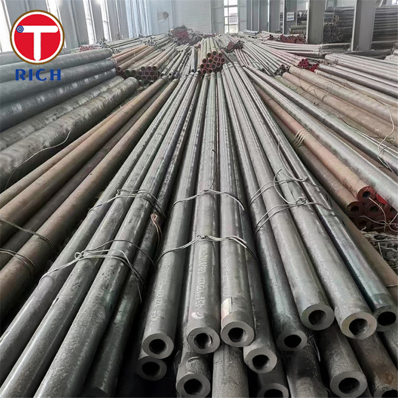 ASTM A572 ग्रेड 50 कम मिश्र धातु पाइप उच्च शक्ति कम मिश्र धातु संरचनात्मक स्टील पाइप तरल पदार्थ परिवहन के लिए