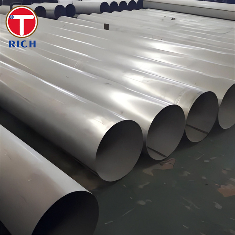 ASTM A928 ग्रेड 2205 डुप्लेक्स स्टेनलेस स्टील पाइप EFW स्टील ट्यूब रासायनिक परिवहन के लिए