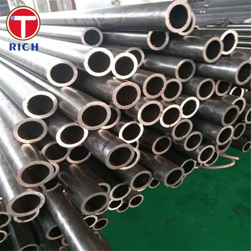 DIN 17121 RSt 37-2 सिलाई रहित गोल ट्यूबिंग संरचनात्मक इस्पात कार्य के लिए सिलाई रहित परिपत्र इस्पात ट्यूब