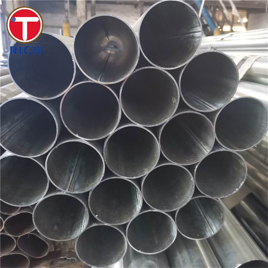 DIN 17120 St37-2 स्ट्रक्चरल स्टील पाइप स्ट्रक्चरल स्टीलवर्क के लिए वेल्डेड सर्कुलर स्टील ट्यूब