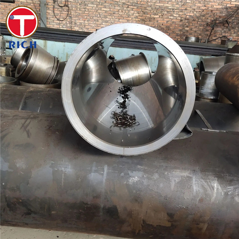 DIN 17174 St35 सर्कुलर स्टील पाइप कम तापमान सेवा के लिए निर्बाध सटीक स्टील पाइप