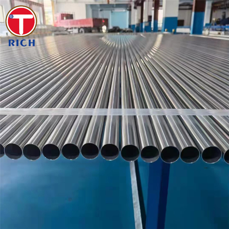 ASTM B619 N06022 C22 निकेल मिश्र धातु ट्यूब वेल्डेड निकेल और निकेल-कोबाल्ट मिश्र धातु पाइप गर्मी एक्सचेंजर के लिए