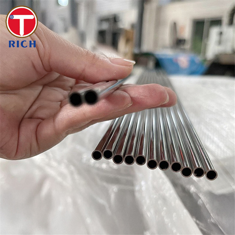 ASTM F1684 4J36 Invar 36 कैपिलरी आयरन निकेल स्टील ट्यूब कम थर्मल विस्तार के लिए