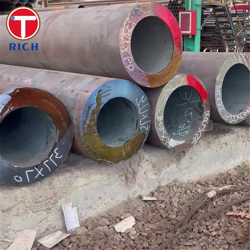 12Cr9Mo बड़े व्यास सीमलेस पाइप मिश्र धातु संरचनात्मक सीमलेस स्टील पाइप तरल सेवा के लिए