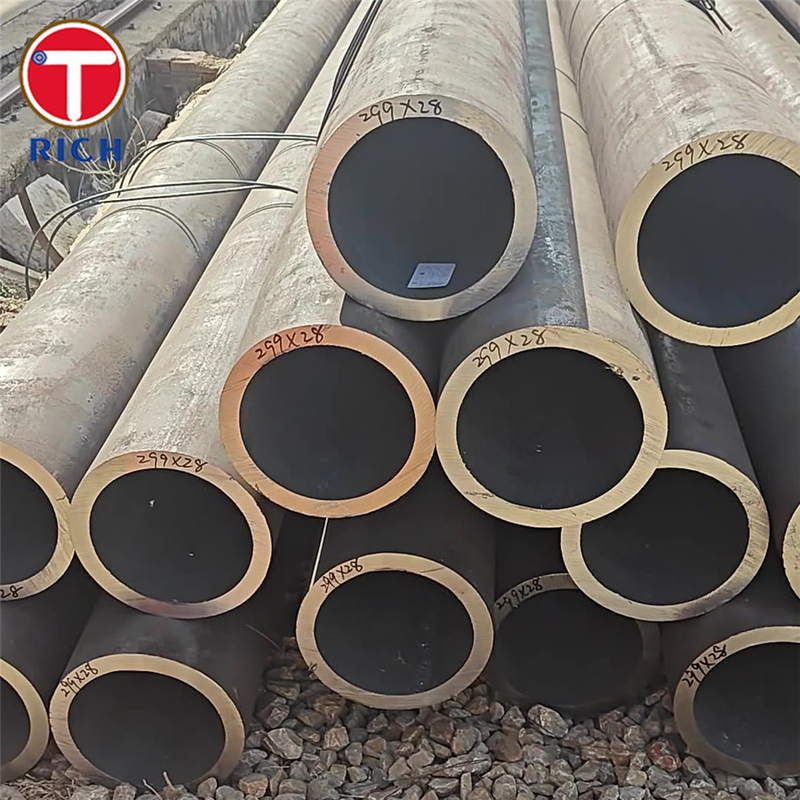 E235+N सीमलेस कोल्ड ड्रॉ ट्यूब कार्बन स्टील सीमलेस ट्यूब्स प्रेसिजन उपकरण के लिए