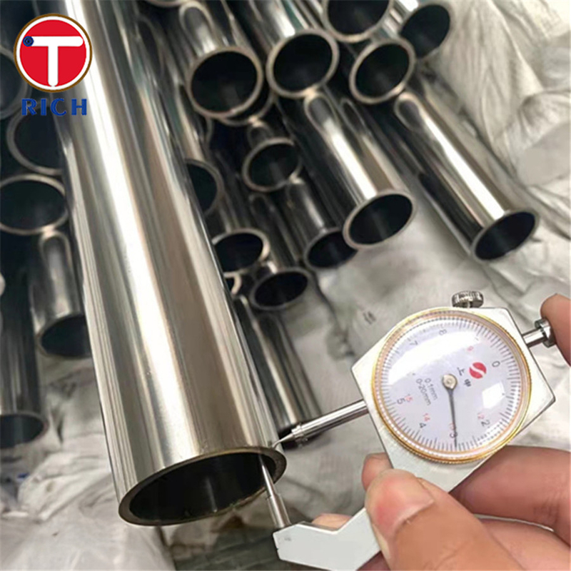 GOST 10498 08X18H10T एआईएसआई 321 संक्षारण प्रतिरोधी के लिए पतली दीवार स्टेनलेस स्टील ट्यूब