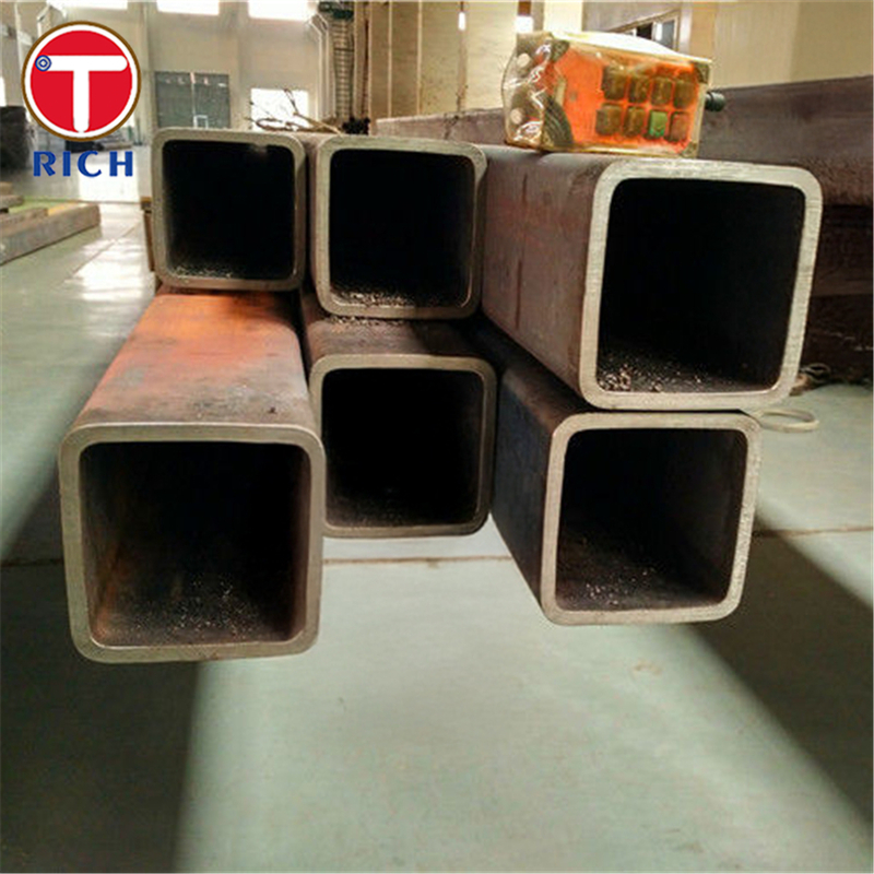 A500 कार्बन स्टील स्क्वायर ट्यूब उच्च शक्ति कार्बन स्टील संरचनात्मक ट्यूबिंग बिल्डिंग संरचना के लिए