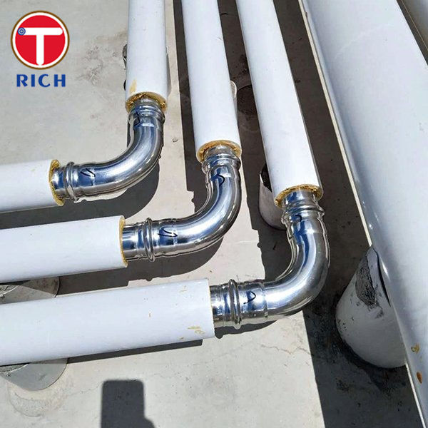 ASTM A213 PVC लेपित स्टील पाइप सीमलेस ऑस्टेनिटिक स्टेनलेस स्टील पाइप इन्सुलेशन के लिए