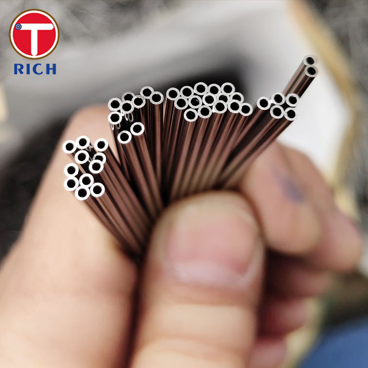 उच्च आयामी सहिष्णुता के साथ चिकित्सा ग्रेड संक्षारण प्रतिरोधी स्टेनलेस स्टील कैपिलरी ट्यूब