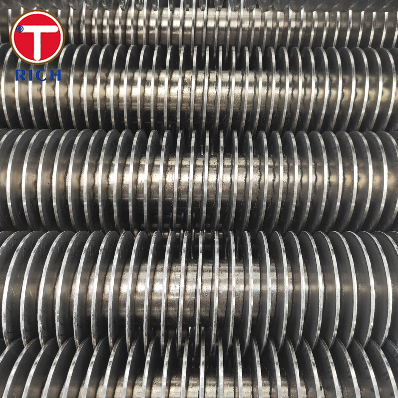 G Type Finned Tubes Embedded Fin Tube Stainless Steel Pipe with 1mm-40mm Thickness 6-630mm Outer Diameter 6-12m Length