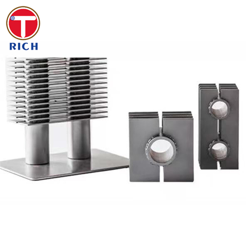 उच्च ताप दक्षता और कम पहनने और फोलिंग के साथ हीट एक्सचेंजर्स के लिए एच/एचएच प्रकार उच्च आवृत्ति वेल्डेड फिनड ट्यूब