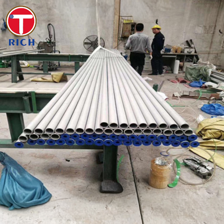 डुप्लेक्स 2205 पाइप ASTM A789/A790 NACE MR0175 50/50 ऑस्टेनाइट-फेरिट डुप्लेक्स स्टेनलेस स्टील पाइप