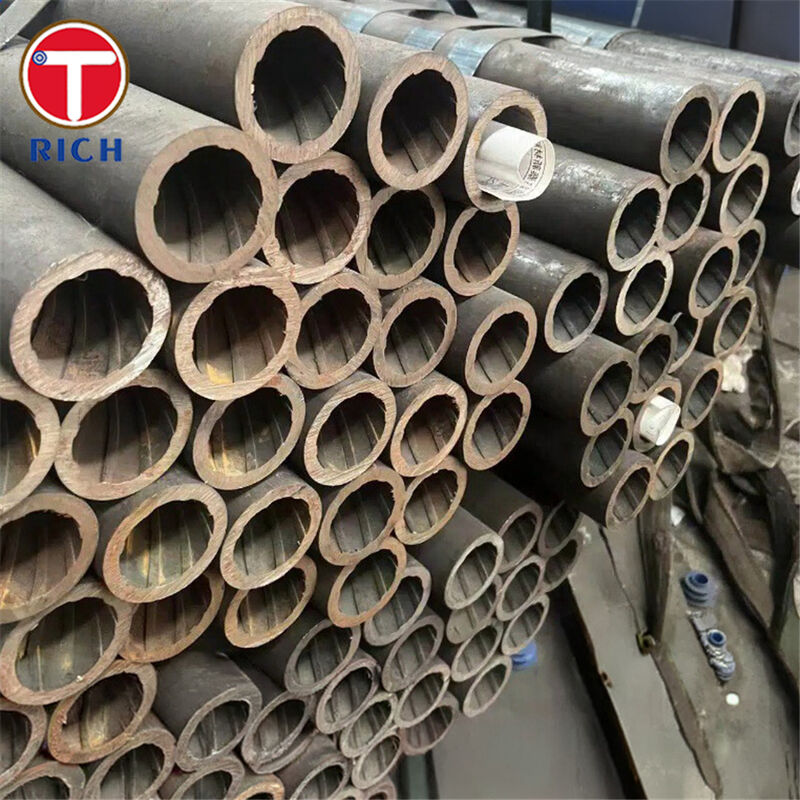 एएसएमई एसए213 ग्रेड टी12 आंतरिक थ्रेड सीमलेस लो-अलॉय हीट एक्सचेंजर ट्यूब क्र-मो डिज़ाइन और 30-325 मिमी ओडी के साथ