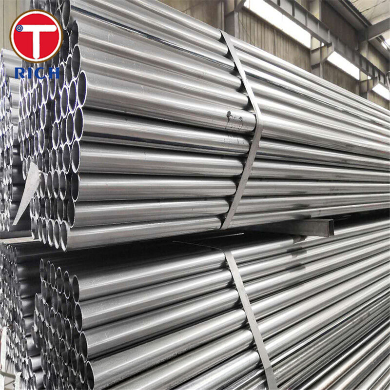 एसीएमएस एएसटीएम ए७८७ एआरडब्ल्यू तकनीक का उपयोग करने वाली निकास प्रणालियों के लिए एल्यूमीनियम-सिलिकॉन कोटिंग के साथ एल्यूमीनियम स्टील ट्यूब