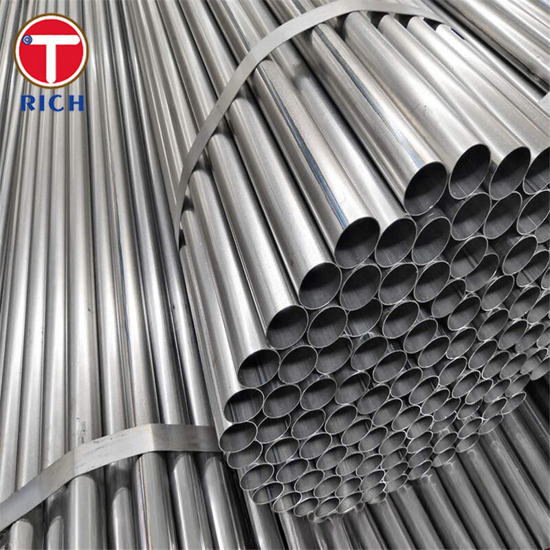 एसीएमएस एएसटीएम ए७८७ एआरडब्ल्यू तकनीक का उपयोग करने वाली निकास प्रणालियों के लिए एल्यूमीनियम-सिलिकॉन कोटिंग के साथ एल्यूमीनियम स्टील ट्यूब