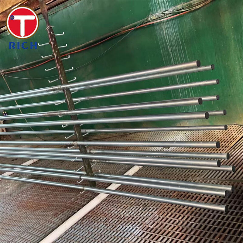 E355+N कार्बन स्टील सीमलेस हॉलो बार कोल्ड ड्रॉन प्रेसिजन ट्यूब मैकेनिकल अनुप्रयोगों के लिए