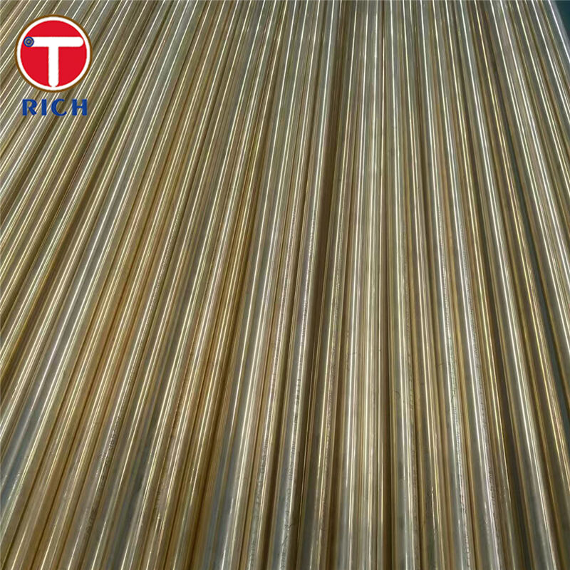 BFe10-1-1 कुशल गर्मी हस्तांतरण के लिए संक्षारण प्रतिरोध और समुद्री जल स्थायित्व के साथ सीमलेस कॉपर-निकल कंडेनसर ट्यूब