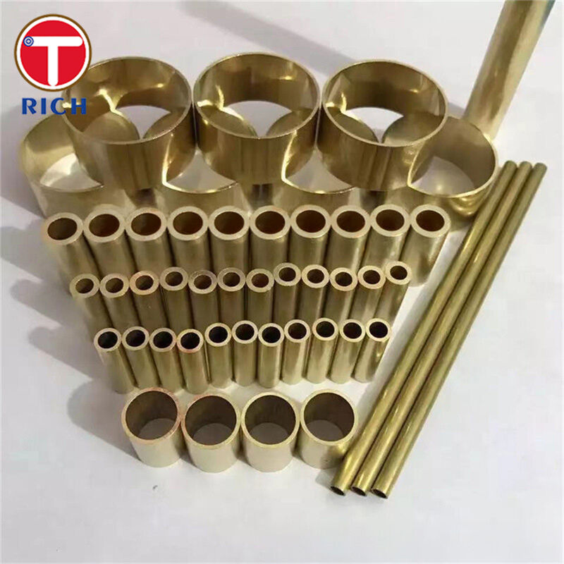 BFe10-1-1 कुशल गर्मी हस्तांतरण के लिए संक्षारण प्रतिरोध और समुद्री जल स्थायित्व के साथ सीमलेस कॉपर-निकल कंडेनसर ट्यूब