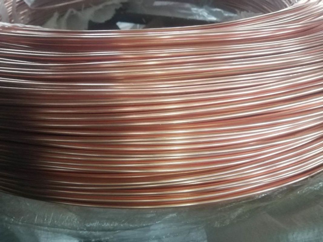 बाष्पीकरण के लिए ASTM A254 ZInc चढ़ाना डबल दीवार वेल्डेड बंडी स्टील पाइप