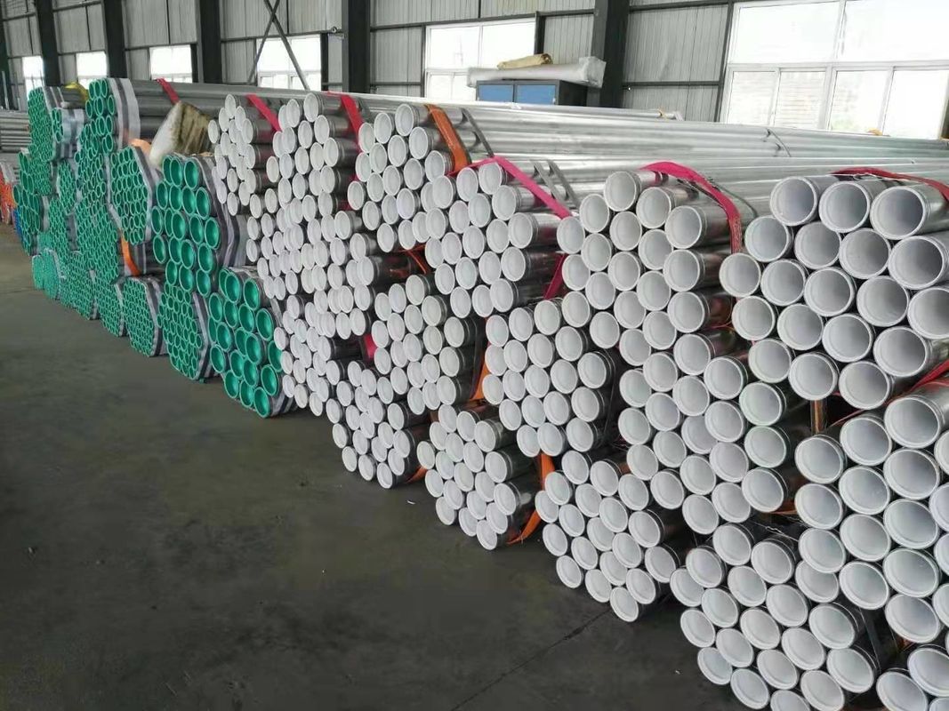High Extensibility Large Caliber Plastic Coated Q235 Steel Pipe