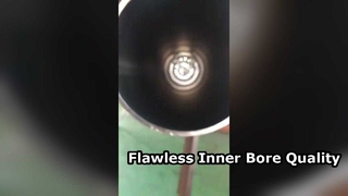 स्टेनलेस स्टील पाइप निरीक्षण आंतरिक बोर गुणवत्ता