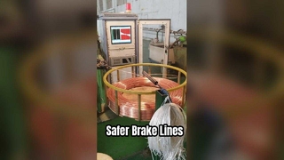 ब्रेक लाइन ट्यूब SAE J527 कॉपर प्लेटेड स्टील