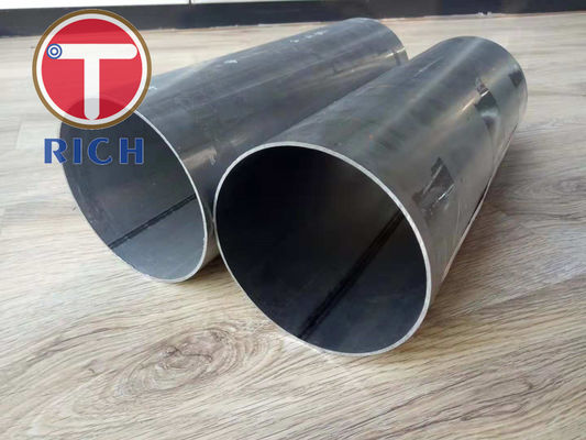 OD 127mm बड़ा व्यास निकास वेल्डेड ASTM A554 ऑटोमोटिव स्टील ट्यूब्स
